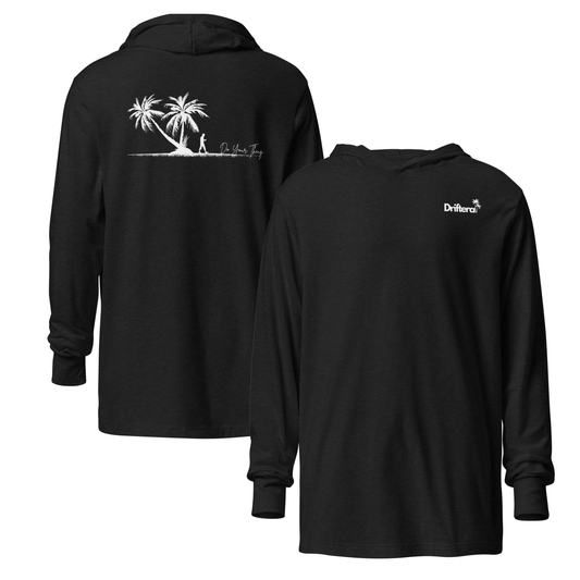 The Sunset Stroll Hooded Longsleeve Tee